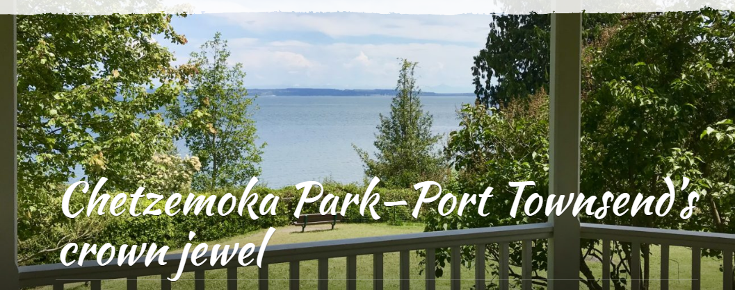 Chetzemoka Park gazebo - bandstand, photo credit OlympicPeninsula.org